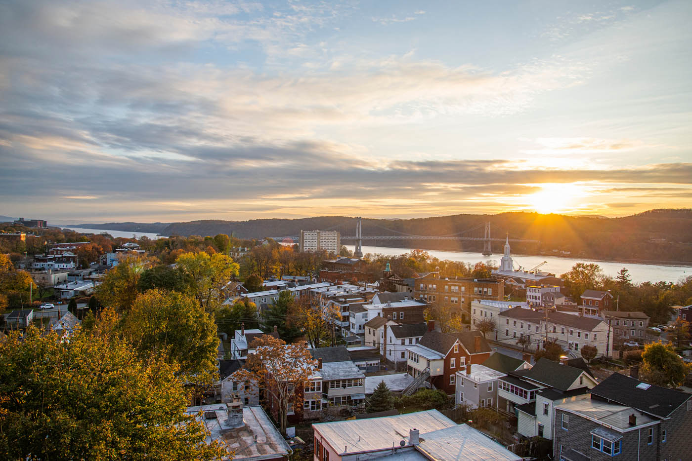 A zoomed out shot of a neighborhood - if you are in need of an exterminator in Westchester County. NY, contact Hello Pest!