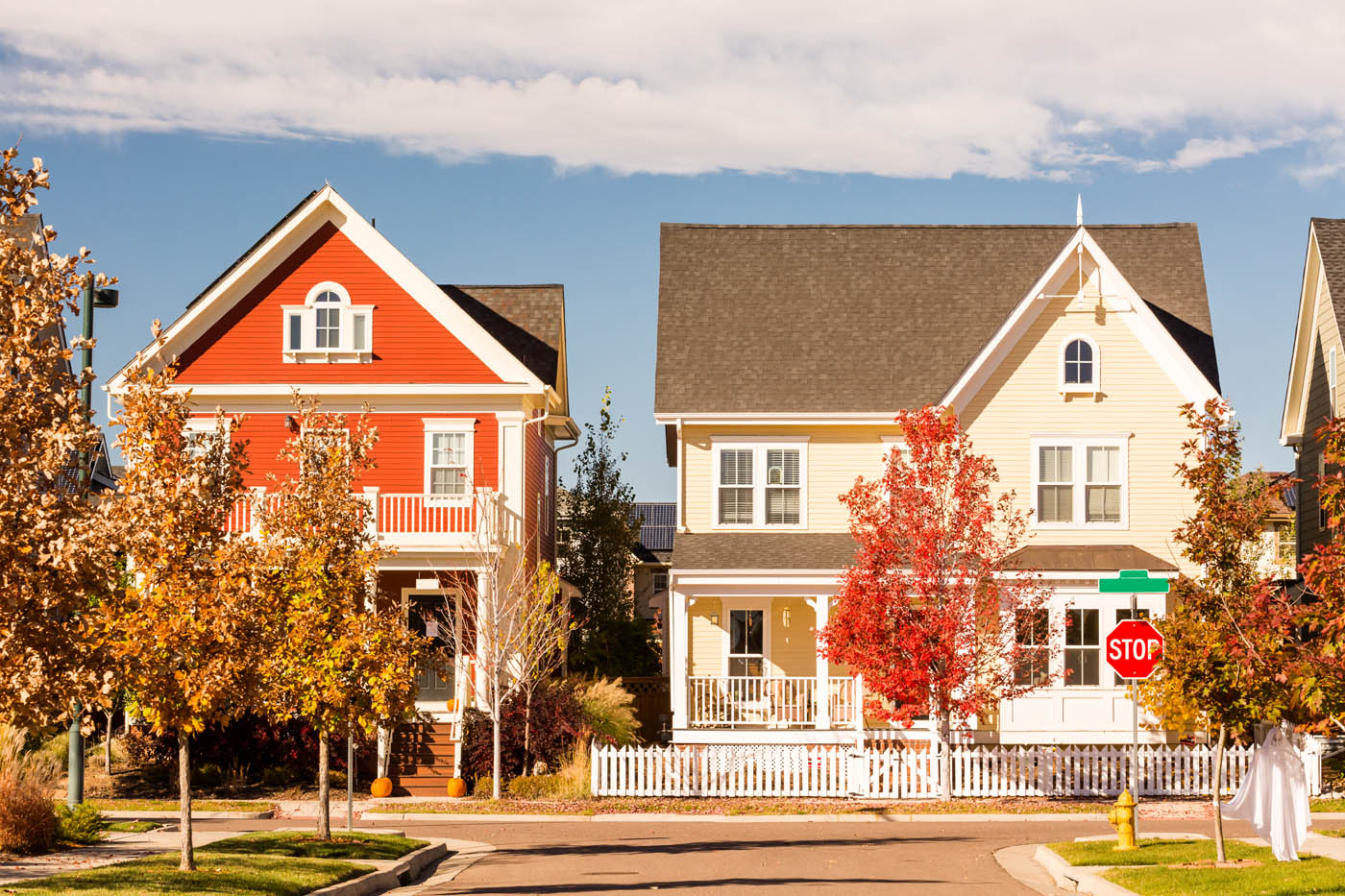 Two residential homes - Hello Pest Control is your go-to exterminator in Eastchester, NY.